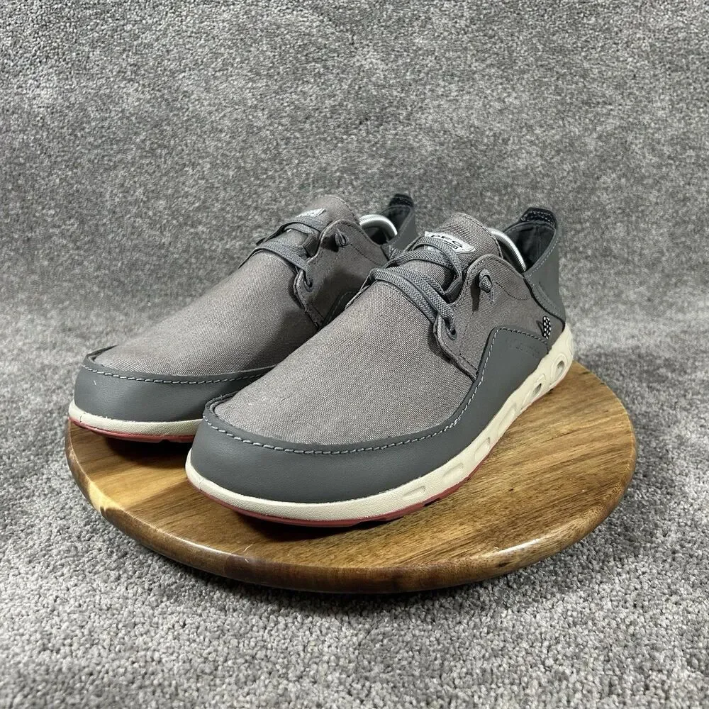 Columbia Bahama Vent PFG Mens Sz 12 Gray Relaxed Loafer Fishing Water Boat Shoes